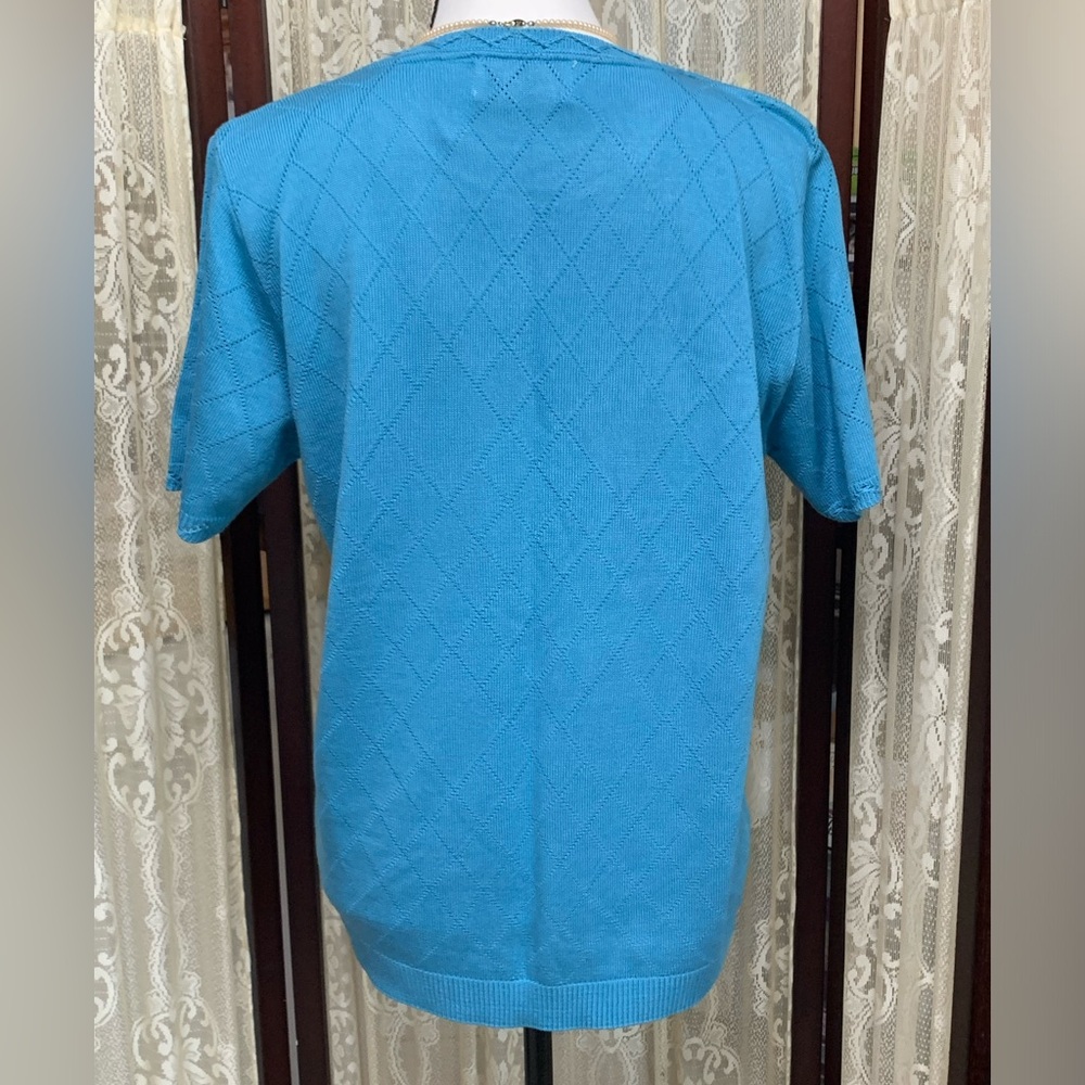 2 ALFRED DUNNER S/S PULLOVER TOPS - SZ SMALL - Picture 13 of 14